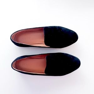 Suede Smoking Loafers